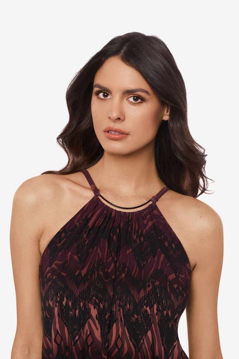 MagicSuit Zabra Goldie One Piece Romper Swimsuit